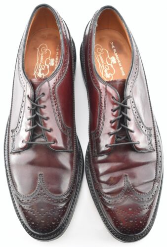 BOX & BÄUME | FLORSHEIM 11C #8 MUSCHEL CORDOVAN VINTAGE LANGWING LWB SCHUHE 93605 - Bild 1 von 16