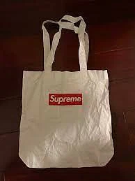 Sac fourre tout cadeau nylon Supreme blanc taille unique F/W 16