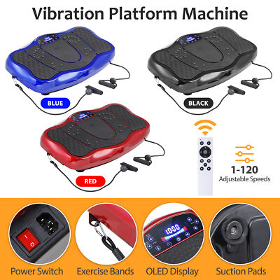 Vibration Plate Exercise Machine Power Waver Vibrate Stand Shake Board 3 Colors | eBay Vibration Plate Exercise Machine Power Waver Vibrate Stand Shake Board 3 Colors | eBay