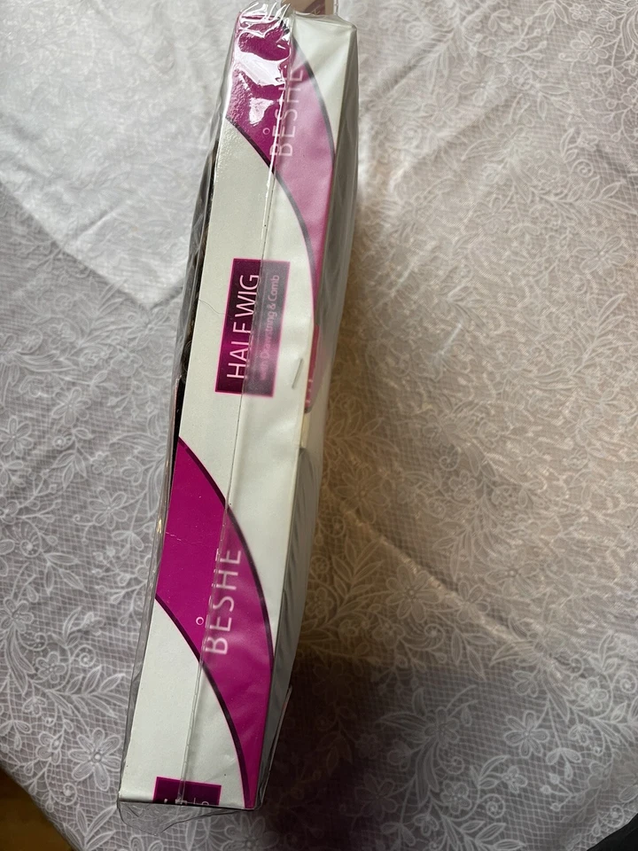 Media Peluca con Cordón y Peine Beshe Kanekalon Color R27/30/4 Flex se adapta a S-XL Foto 3 de 4