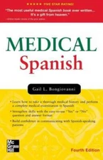 Medical Spanish, Fourth Edition (Bongiovanni, Medical Spanish) - GOOD