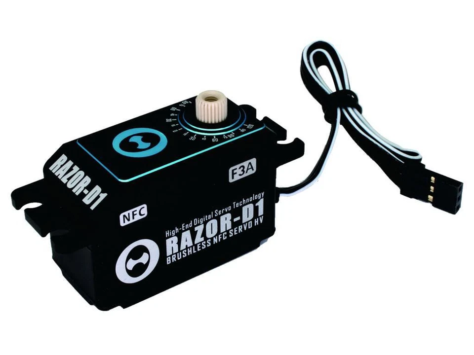 Theta Razor D1 F3A NFC Low Profile Brushless Servo : TS-RD1F3A