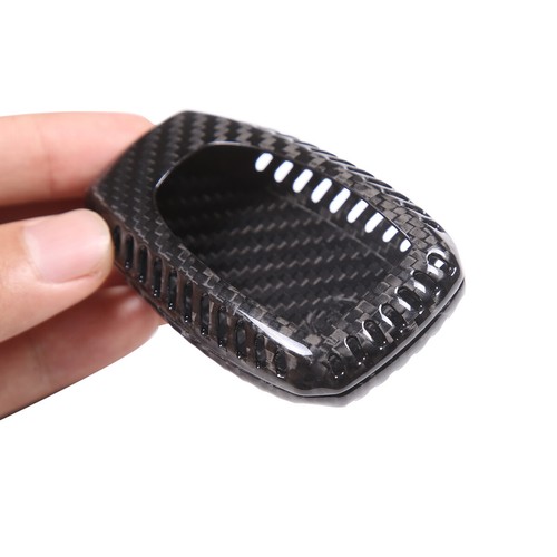 Real Carbon Fiber Car Smart Key Case Cover For Subaru BRZ WRX Legacy Outback XV - Picture 7 of 12