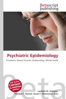 Lambert M. Surhone (U. A.) | Psychiatric Epidemiology | Taschenbuch | Englisch