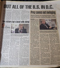 President Trump 'Bull#*!@' headline Boston Herald February 7 2020 Newspaper — photo 2