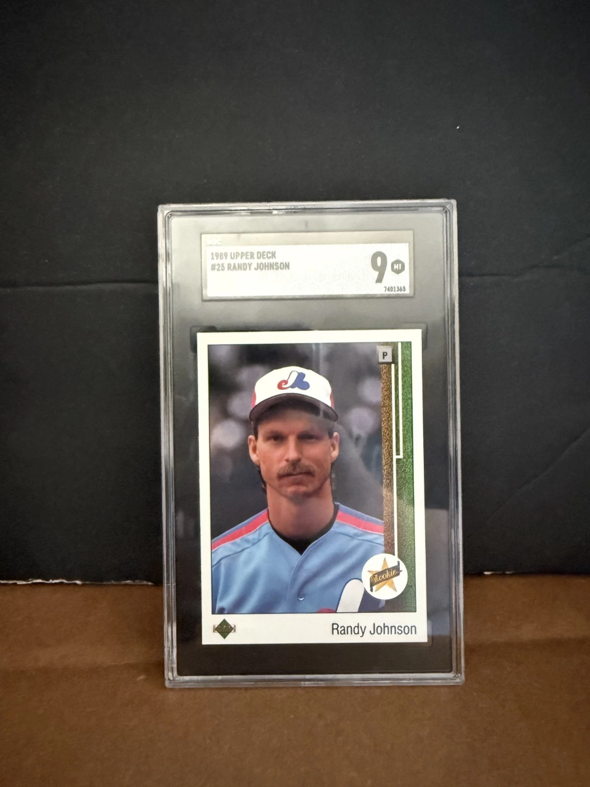 Deal for 1989 Upper Deck - Randy Johnson #25 (RC) SGC 9