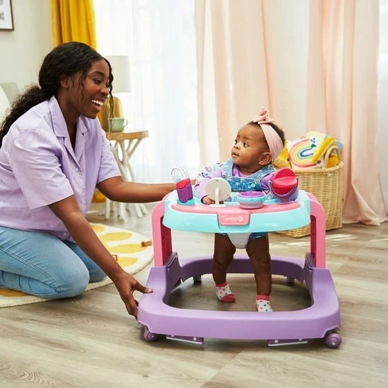 Seguridad 1ª lista, juego, ¡camina! Centro de actividades, zumbido de lavanda Foto 4 de 4