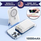 Power Bank Magnetic Battery Pack Wireless Charger for iPhone 16/15/14/13/12/11/X