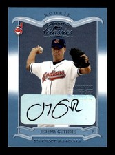 2003 Donruss Classics #159 Jeremy Guthrie Significant Signatures #/500