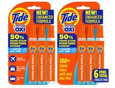 Pluma quitamanchas Tide To Go 6 unidades limpiador de manchas portátil para ropa