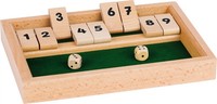 WüRfelspiel Shut The Box | Goki | Spiel | Goki | Brettspiel | HS075 | Deutsch