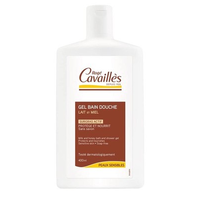 Rogé Cavaillès Bain Douche Surgras Lait et Miel 400ml