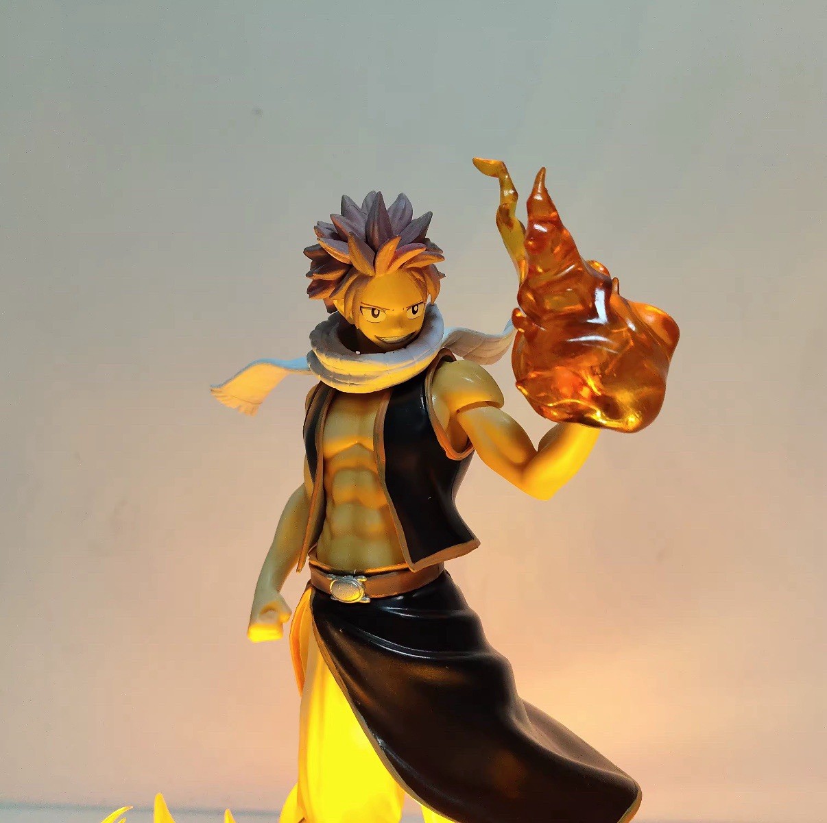 FAIRY TAIL Natsu Dragneel Anime Led Lamp Light Action Figures Model Figurine