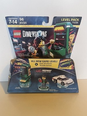 LEGO DIMENSIONS: Midway Arcade Level Pack 71235 Factory Sealed Gamer Kid