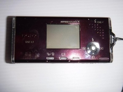 Sony Cyber-shot DSC-L1 4.1MP Digital Camera - Silver for sale