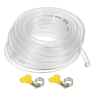 Clear PVC Hose 1/4\''ID x 5/16\''OD 5m General Purpose