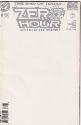 Zero Hour: Crisis in Time #0 (DC Comics September 1994)