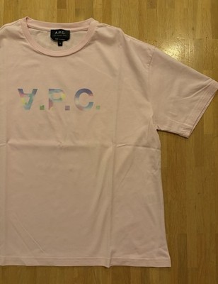 APC Rue Madame Paris T-Shirt rosa rose Größe M 38