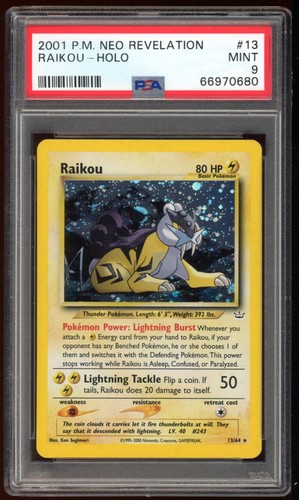 Raikou (Unlimited) graded PSA 9 for sale on eBay