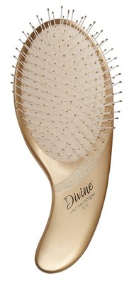 Olivia Garden Divine Paddle Brush for Women and Men - Professional Hair Brush fo