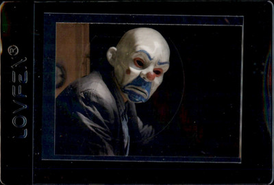 2008 PGM The Dark Knight Bank Robber Joker Heath Ledger RC Card # Batman DC