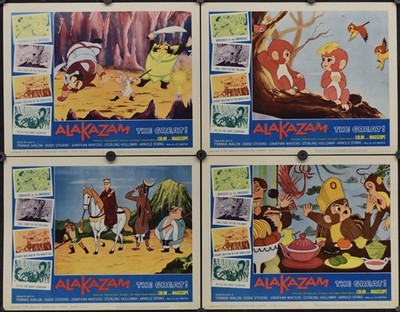 Alakazam The Great 1960 AUTHENTIC 11X14 LOBBY CARD SET KIYOSHI