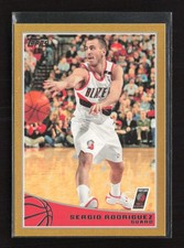 2009-10 Topps #258 Sergio Rodriguez Gold #/2009