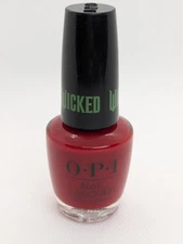 OPI Nail Lacquer Wicked Collection Holiday 2024 HR R02 "NESSA-IST ROSE" Rosy Red