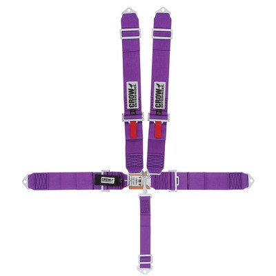 CROW SAFETY GEAR 5-Pt Harness Small Latch Purple Bolt In Pull Down- 11005