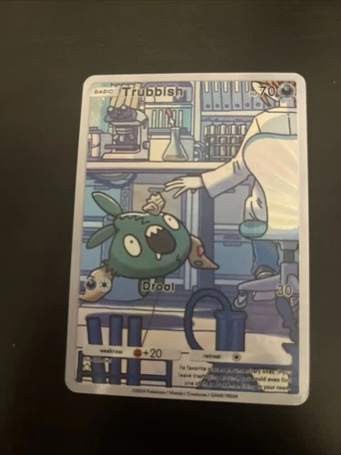[Fan Art TCG Pocket Print] Trubbish Crimson Blaze 074/069