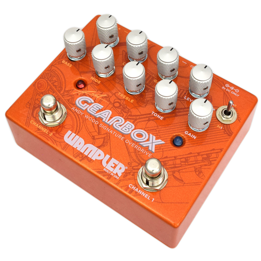 Wampler - Gearbox - Andy Wood Signature - 2 in 1 Overdrive/Boost