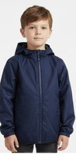 Kids Lands End Rain Jacket Or Windbreaker with Hood Size S 6 