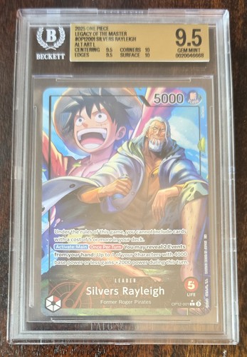 Silvers Rayleigh (Alternate Art) graded BGS 9.5 for sale on eBay