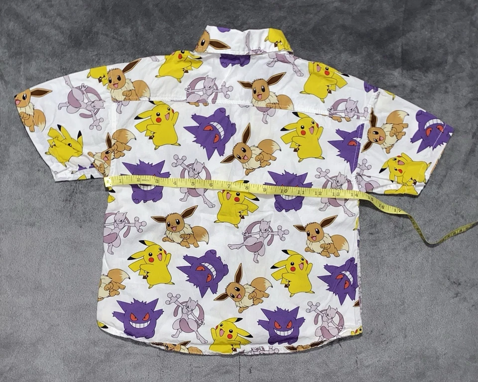 H&M Kids Pokemon Button Up SIZE 5T - Image 4 of 4