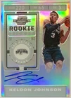Keldon Johnson 2019-20 Optic Contenders Holo Rookie Ticket Auto RC #107 Spurs 🔥