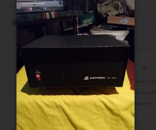 Astron RS-35A Linear 13.8 Vdc-27-35 Amp Power supply for Radio Communications