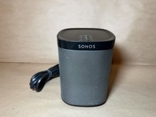 Sonos Model Play 1 Wireless Black Speaker w/ Power Cord  Tested
