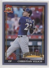 2020 Topps Topps Choice Blue Christian Yelich #TC-17 ut4
