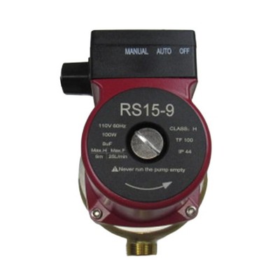 110V 120W Water Pressure Pump Brass Hot Water Circulation Recirculating Pump ...