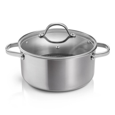 Tescoma Kasserolle SteelCRAFT mit Deckel ø 24 cm, 5,0 l