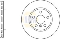 Napa Bremsscheiben BelüFtet Ø294Mm FüR BMW 2 Active Tourer F45 F46 Mini Mini