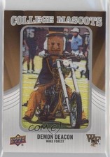 2012 Upper Deck College Mascots Manufactured Demon Deacon #CM-56 Patch b6s