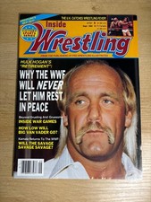 Inside Wrestling Hulk Hogan September 1992 Magazine B4555