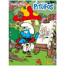 Panini Aktivitätsbuch, Die Schlümpfe (Peins et Kleber)