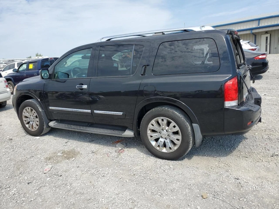 Used Front Center Interior Rear View Mirror fits: 2015 Nissan Armada w/navigatio - Image 2 of 4