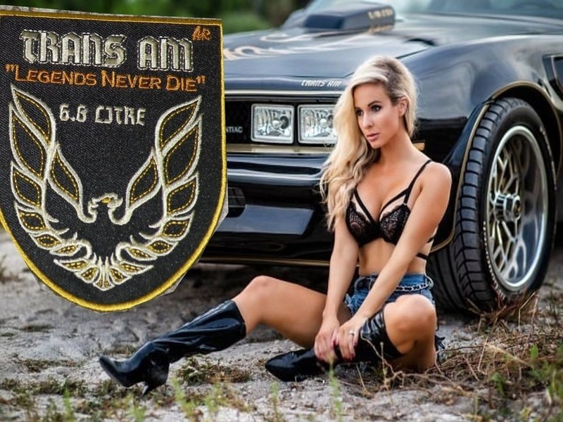Pontiac TRANS AM  . jacketpatch 4"