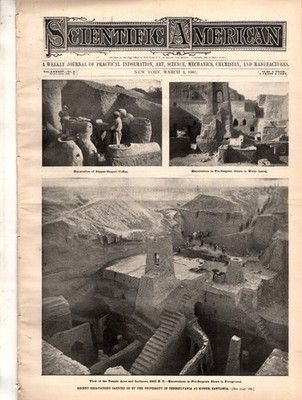 1901 Scientific American March 2 - Abinikis indians; Kress aeroplane;Huge camera