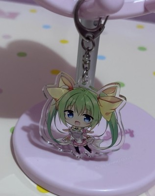 Melon Chan Acrylic Keychain 6cm Pink Maid MelonBooks