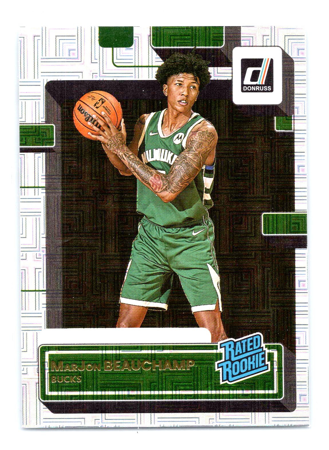 MarJon Beauchamp 2022-23 Donruss #224 Choice Rated Rookie RC