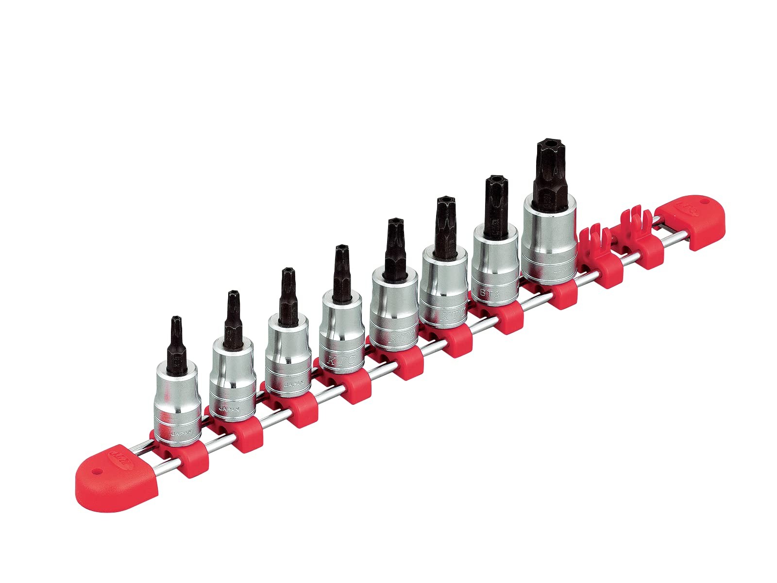 KTC 9.5mm 3/8 Inch Short T-Type Tamper-Proof Torx Bit